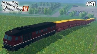 Farming Simulator 15 моды: ЛОКОМОТИВ (41 серия) (1080р)