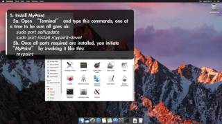 MyPaint on OS Sierra OSX - how to install
