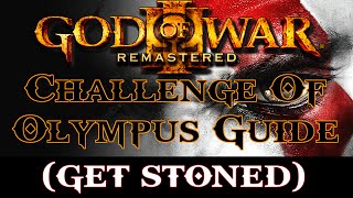 God Of War 3 Remasterd Challenge Of Olympus Get Stoned Guide Fast