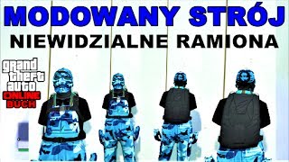 STRÓJ MODERA GTA 5 GLITCH NIEWIDZIALNE RAMIONA I WIĘCEJ NA STROJACH GTA 5 GLITCH