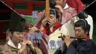 「楽器の紹介」『雅楽をはじめよう　管楽器編』（1）