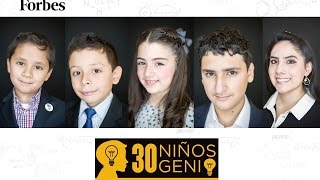 Listado Forbes, niños genio de México
