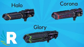 War Robots Test Server: 3 new weapons Halo-Glory-Corona