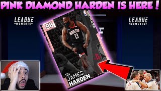 NBA 2K19 PINK DIAMOND JAMES HARDEN PACK OPENING IN MYTEAM