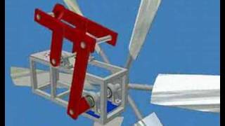 autodesk Inventor wind turbine water pump windmill
