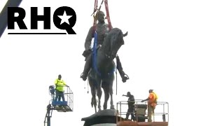 Mystery Uncovered After Confederate Statue Toppled