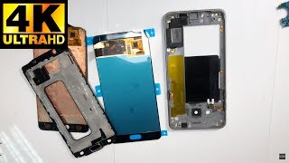 Samsung a5 2016 a510 - замена батареи и экрана / battery and screen replacement
