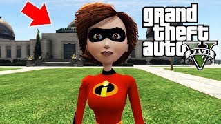 ENCONTRÉ A LOS INCREÍBLES (Disney) !! - GTA V [Secreto/Misterio/Mod]