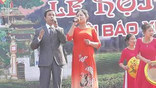 Hát múa Việt Nam Quê Hương Tôi phần thi đơn vị Giang Tiên, lễ hội Đền đuổm