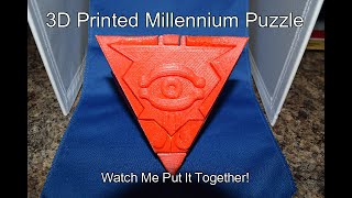 3D Printed - How to assemble a Millennium Puzzle from Yu-Gi-Oh!