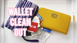 Cleaning Out My Wallet | Thirty One All About the Benjamins | Best Wallet for 2020