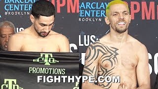 "NAKED" DANNY GARCIA VS. IVAN REDKACH WEIGH-IN & "PSYCHO STARE" FINAL FACE OFF
