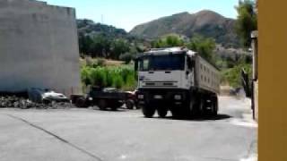 Iveco EuroTrakker in salita