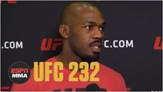 Jon Jones talks UFC 232, Daniel Cormier relinquishing belt | ESPN MMA