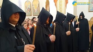 У храмі Вознесіння Господнього в Золочеві звершено чернечий постриг