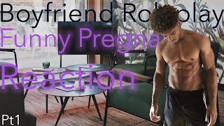 (18+) Boyfriend Roleplay ASMR | Funny Pregnancy Reaction Deep Voice | Khleo Bella