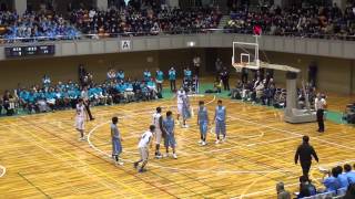 アレセイアvs厚木東(1Q)高校バスケ 2014 神奈川県新人戦決勝