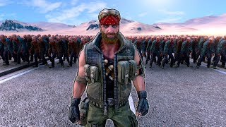 1000 СОЛДАТ И ЧАК НОРРИС ПРОТИВ 10000 ЗОМБИ! БИТВА ЗА ГОРОД В ULTIMATE EPIC BATTLE SIMULATOR (UEBS)
