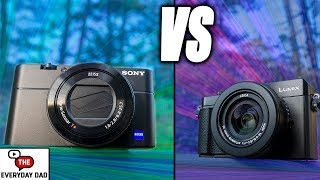 Lumix LX100 II VS Sony RX100 V Best Portable 4k Video Studio?