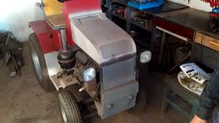 Зазотрактор! Минитрактор своими руками/ Homemade mini tractor