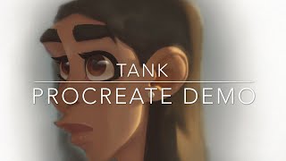 Ep.65| Tank - Procreate Demo