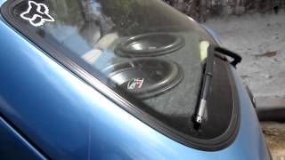 Rockford Fosgate PUNCH HE2 2x 12" on Soundstream Amp of 1000 RMS