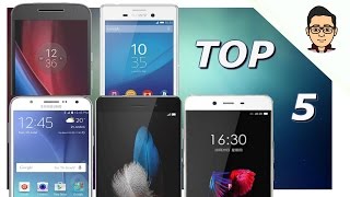 TOP 5 Mejores smartphones GAMA MEDIA 2016!!