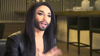 Das Interview Conchita Wurst - Winner of the ESC 2014 - vor ihrem großartigen Auftritt