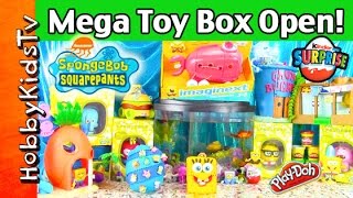 SpongeBob Giant Toy Surprises with HobbyMom