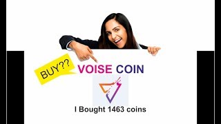 VOISE coin, Voice ico,  Voise cryptocurrency.