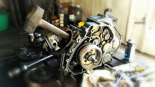 Stels 700D  - проект DROVA – часть 25.1 - Сборка ДВС и сальники.
