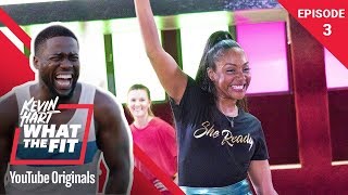 Roller Fitness with Tiffany Haddish | Kevin Hart: What The Fit Episode 3 | Laugh Out Loud Network