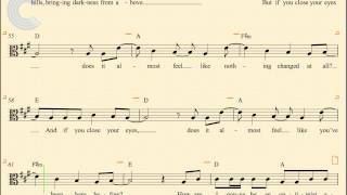 Viola - Pompeii - Bastille - Sheet Music, Chords, & Vocals
