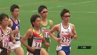 第97回日本陸上競技選手権大会 男子 1500m 決勝