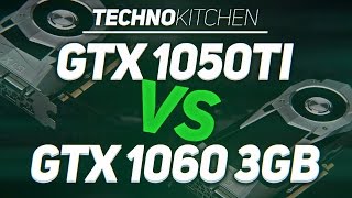 1050Ti 4gb vs 1060 3gb (i3 6100) in all new games