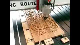 3D прорезная решетка на фрезерном станке с ЧПУ CNC-1318