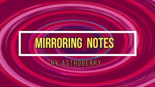 Mirroring Notes (Moog Grandmother - Behringer Deepmind 12)