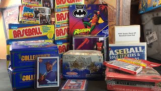 $10 1989 UPPER DECK BOXES - Warehouse Wax Haul - Weekend Recap