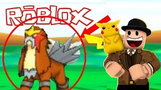 ROBLOX POKEMON BRICK BRONZE CATCHING ENTEI, RAIKOU AND SUICUNE! How to catch the legendary dogs!