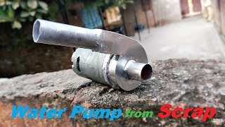 How to make Powerful 12V DC Water Pump