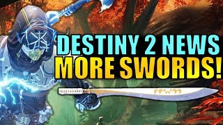 Destiny 2 News: MORE SWORDS, New Vehicles, Super & Ability Changes, & More!