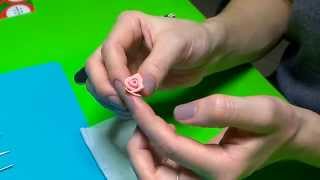 Розочки из полимерной глины. Мастер-класс !!!