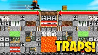 100 MINECRAFT TRAPS vs PRESTONPLAYZ!