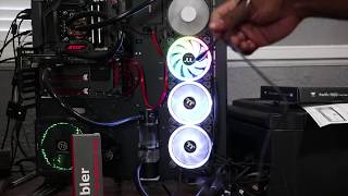 Thermaltake Riing Trio 12 RGB fans - So far not so good...