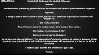 Désépaissir et raccourcir la barbe