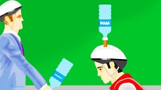 САМЫЙ ДИКИЙ БУТЫЛКА ВОДЫ ЧЕЛЛЕНДЖ! (Happy Wheels)