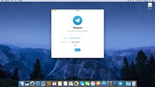 Установка Telegram в Mac OS