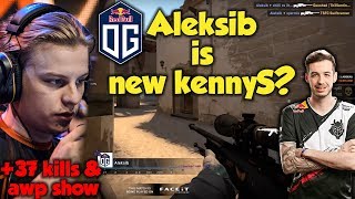 Aleksib is new kennyS? OG Aleksib playing faceit with 37 kills