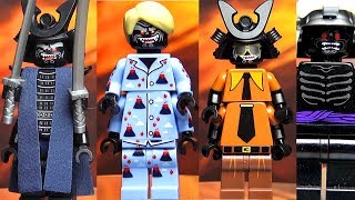 Ниндзяго Гармадон LEGO Ninjago Movie минифигурки и все версии