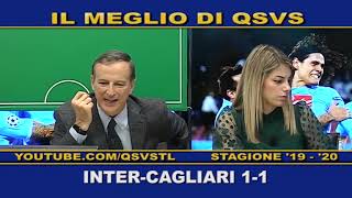 QSVS - I GOL DI INTER-CAGLIARI 1-1  - TELELOMBARDIA / TOP CALCIO 24
